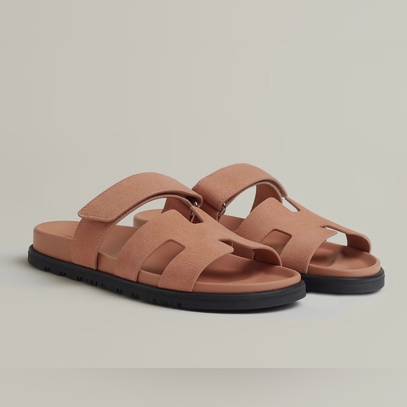 Hermes Chypre Sandals 37.5 - Picture 1 of 3